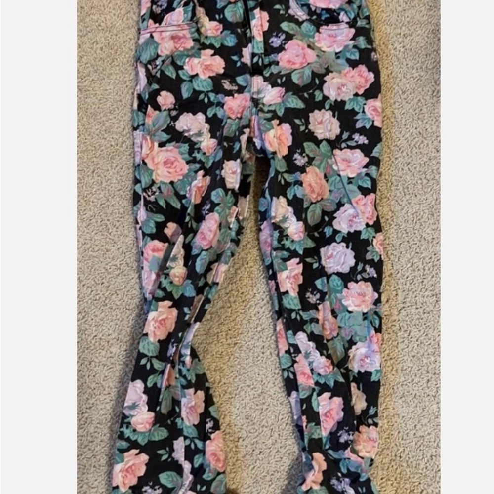 Vintage SWAT Floral Kids jeans girls size 12